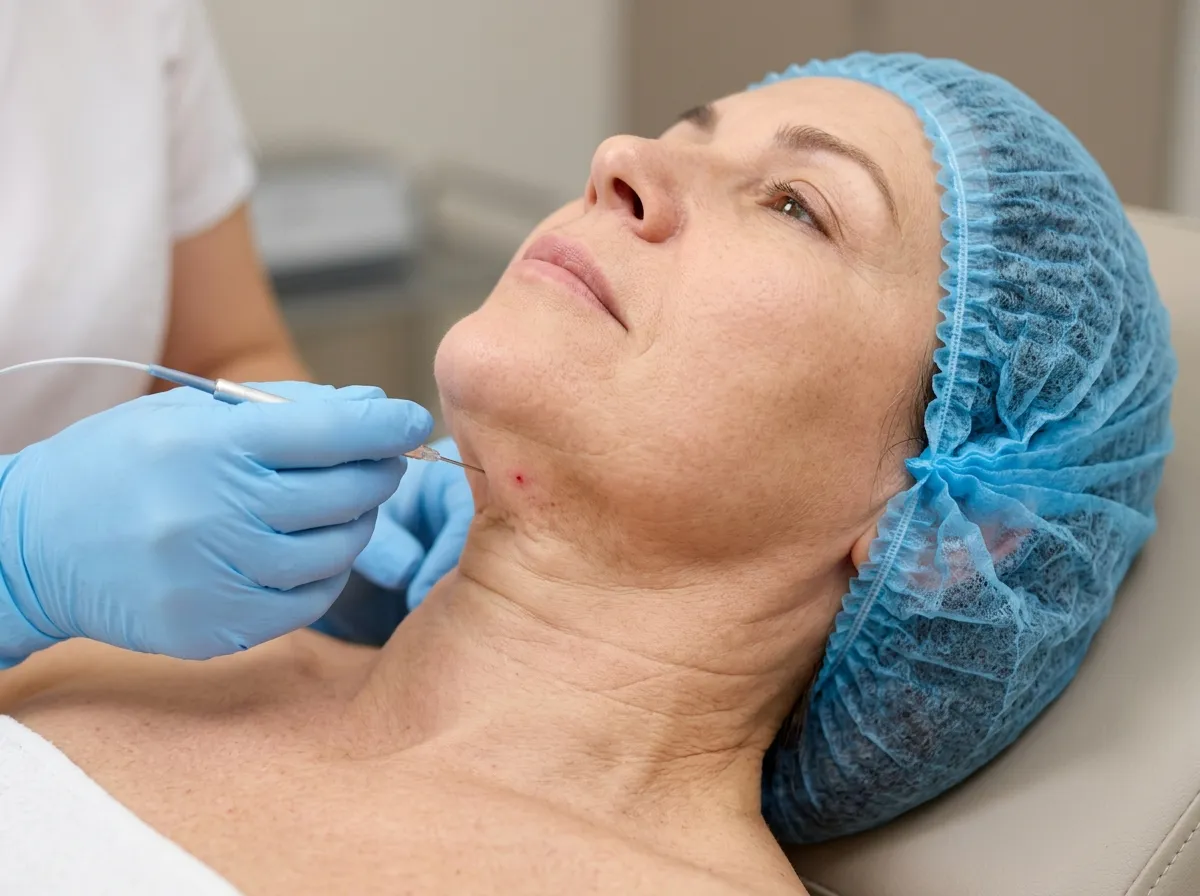Procedimento de Endolift Facial
